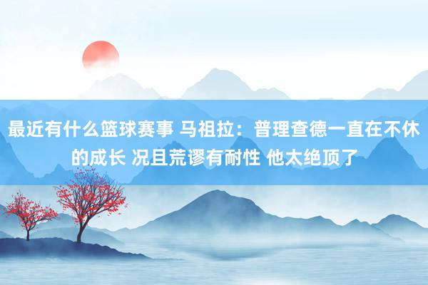 最近有什么篮球赛事 马祖拉：普理查德一直在不休的成长 况且荒谬有耐性 他太绝顶了